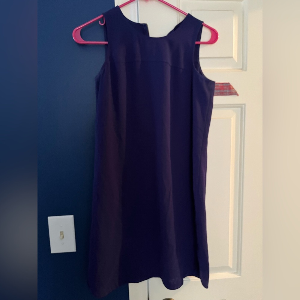 LOFT Purple Mini Dress